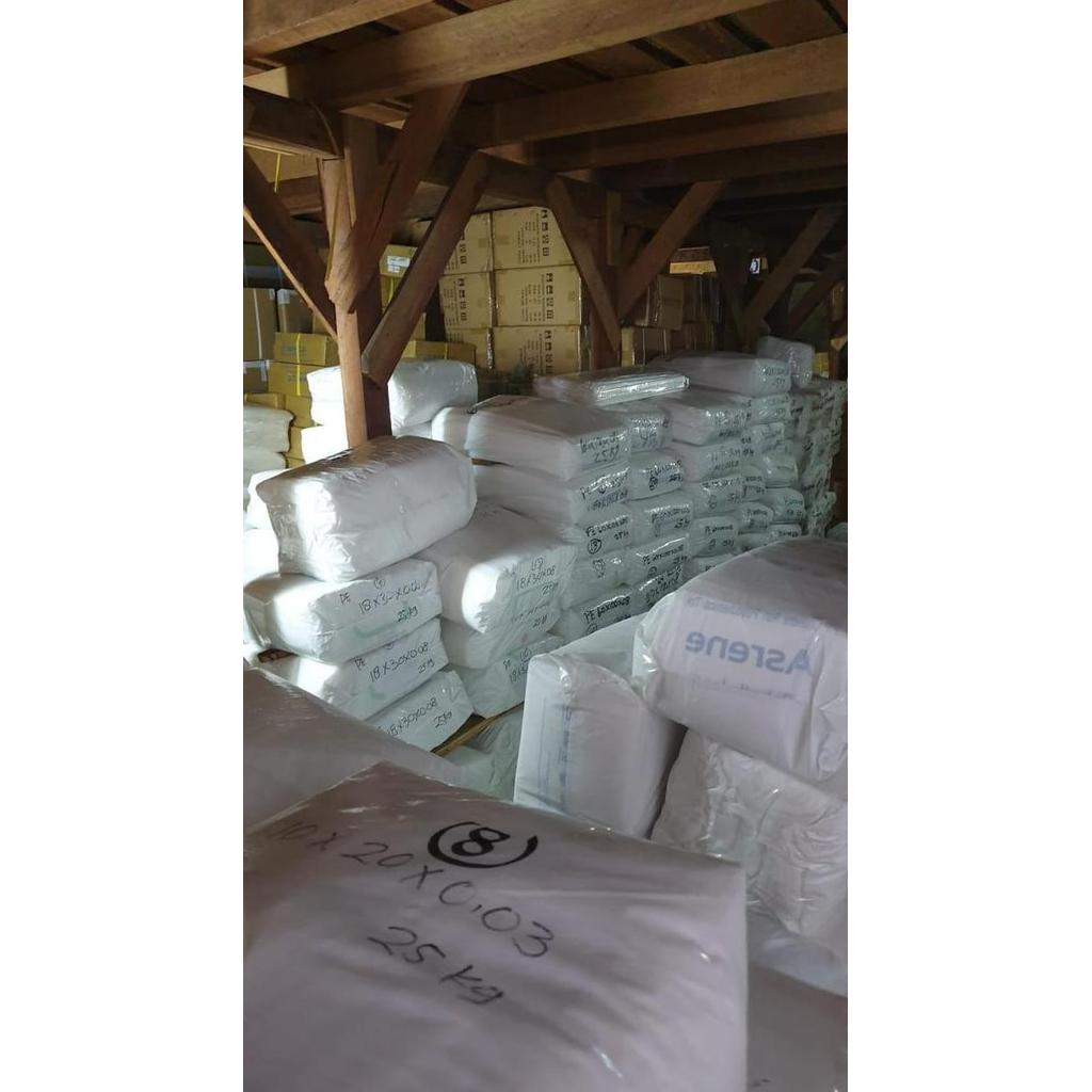 Langsungpas- Kantong Plastik Bening Ukuran 35X50 Cm- Pe 35X50 Cm Tebal 0,3M