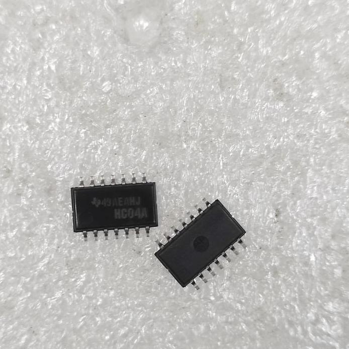 74HC04 ic smd tempel