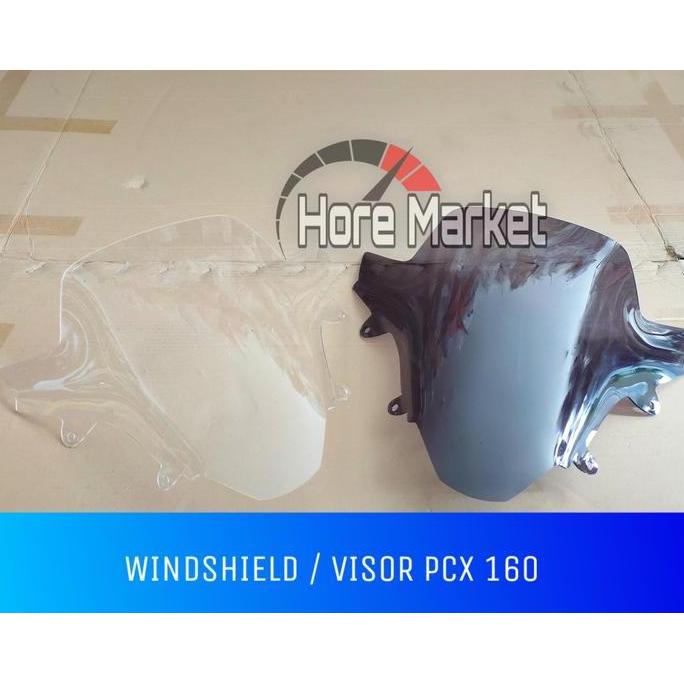 WINDSHIELD PCX 160CC VISOR PCX 160 2021 WINDSHIELD VARIASI NEW PCX 160 TERBATAS