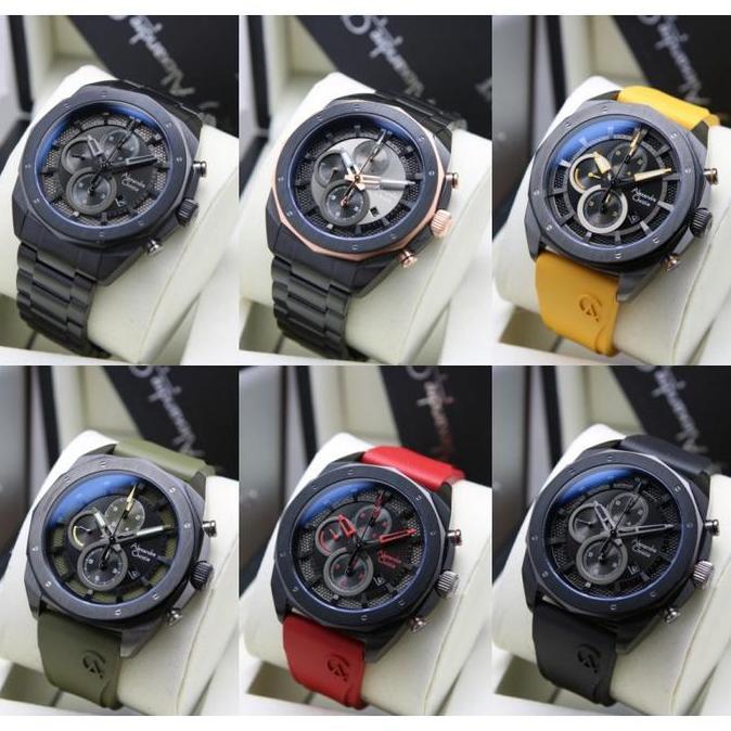JAM TANGAN PRIA ALEXANDRE CHRISTIE AC6611 AC 6611 ORIGINAL