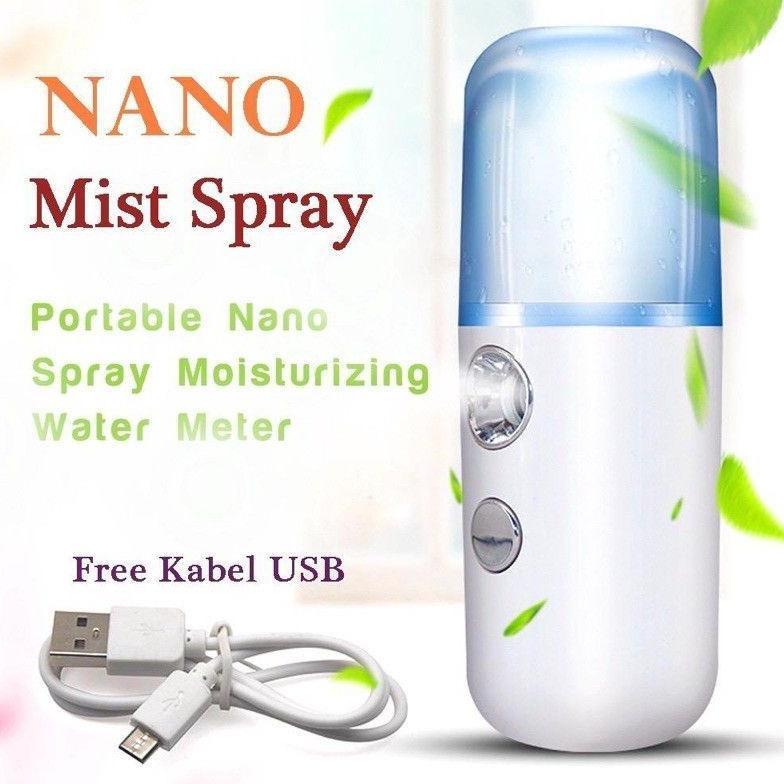 Hot Product Mini Nano Spray Ions - Perawatan Kulit Wajah / Nano Facial Mist Sprayer / Nano Sprei