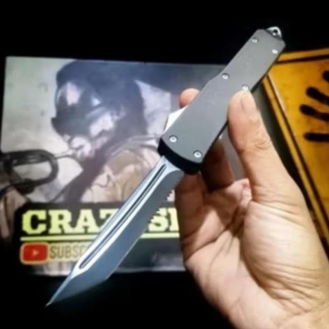 Original Automatic knife Microtech " Pisau Survival Multifungsi / Pisau survival