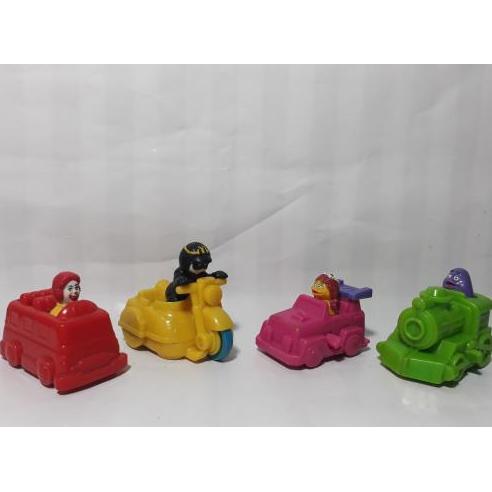HOT SALE MASKOT MOBIL KERETA MOTOR HAMBURGLAR RONALD BIRDIE GRIMACE VESPA BIKE HAPPY MEAL MCDONALDS 