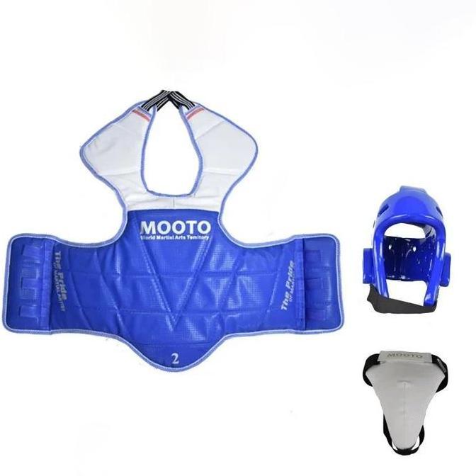 5pcs/Set Perlengkapan Taekwondo Anak Body Protector Forearm Guard Taekwondo KUN