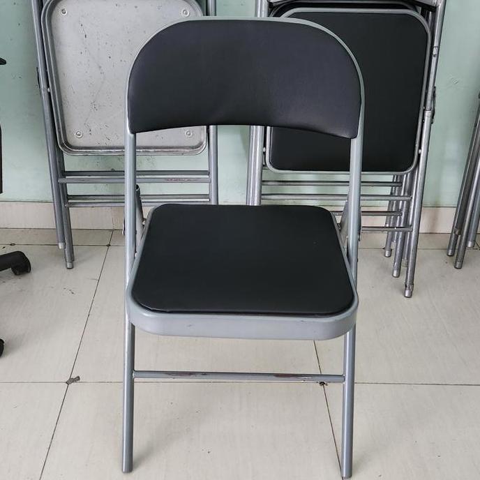 Kursi Lipat Bekas Cover Jok Baru Warna Hitam