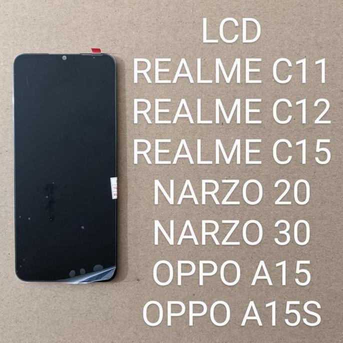 TERBARU - LCD Realme C11 - Realme C12 - Realme C15 Mediatek - Realme Narzo 20
