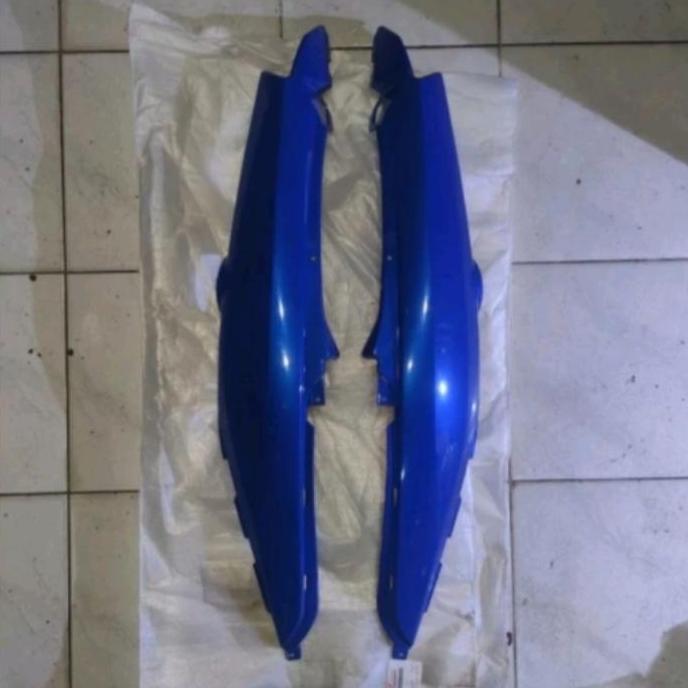 cover body bodi kanan kiri biru Suzuki Shogun 125 FL RR SP ROBOT ORI