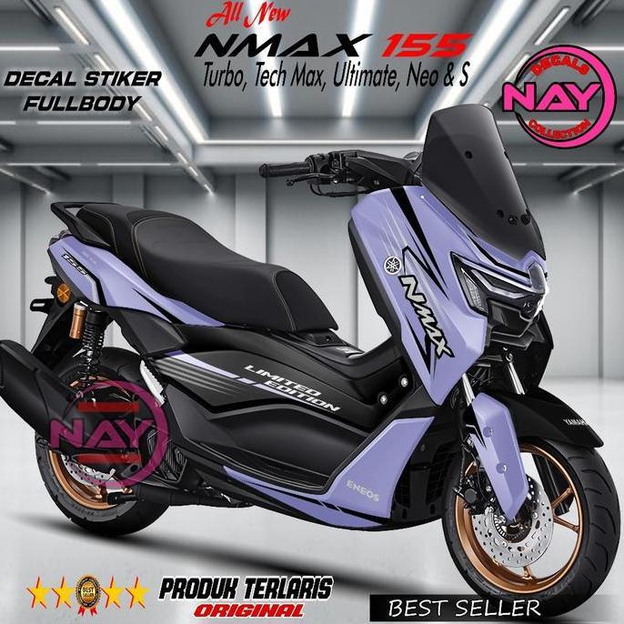 Stiker NMAX Fullbody 155 Stiker Cutting Vinyl Awet Elegan Stiker NMAX Turbo Neo Techmax Vinyl NDC305