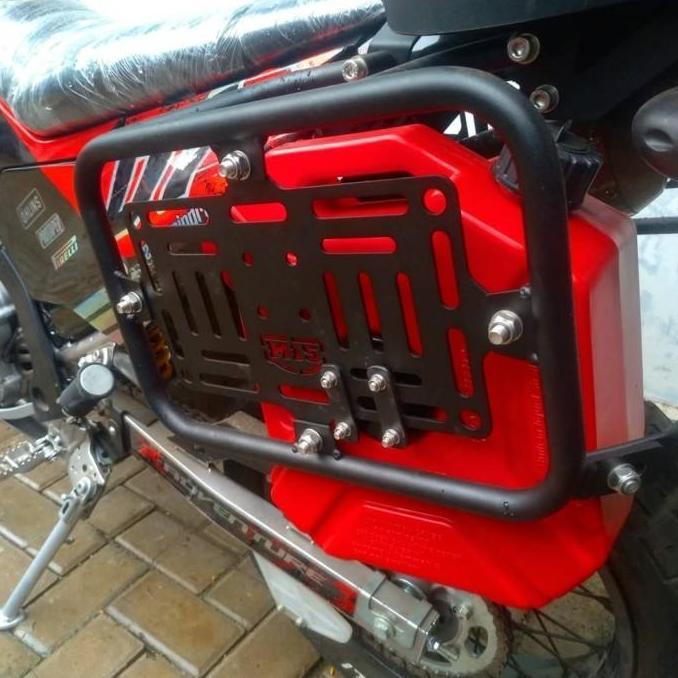 Side Rack Rak Samping Belakang M15 Kawasaki KLX 230 Stockman