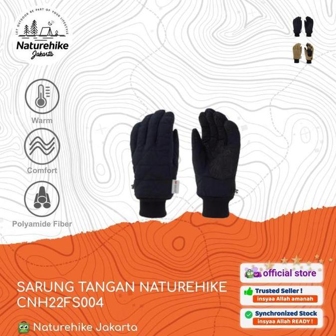 SARUNG TANGAN HANGAT HIKING CAMPING 3M NATUREHIKE CNH22FS004