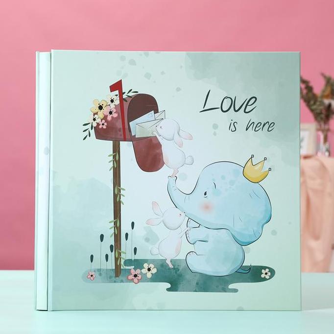 Album DIY jumbo Scrap book Magnetic / magnetik