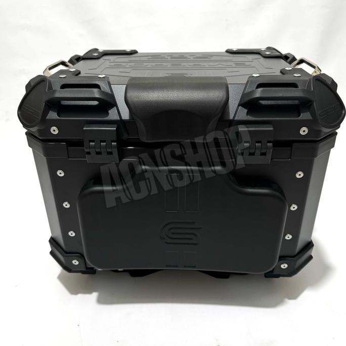 Paketan Box Sec Emperor 45 Liter Dan Breket Box Adv 150 Adv 160 Aluminium Alloy Case Pannier
