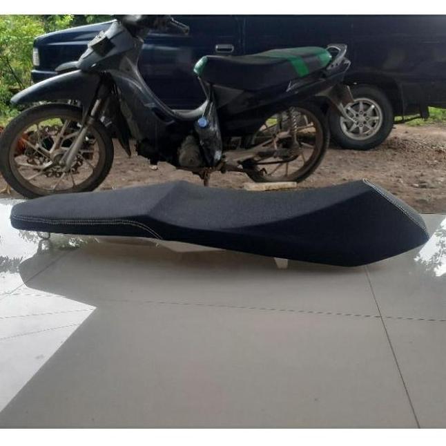 JOK ANTI JINJIT MOTOR PCX 150/160 POLOS HITAM JOK SLIM PCX SET TINGGAL PASANG