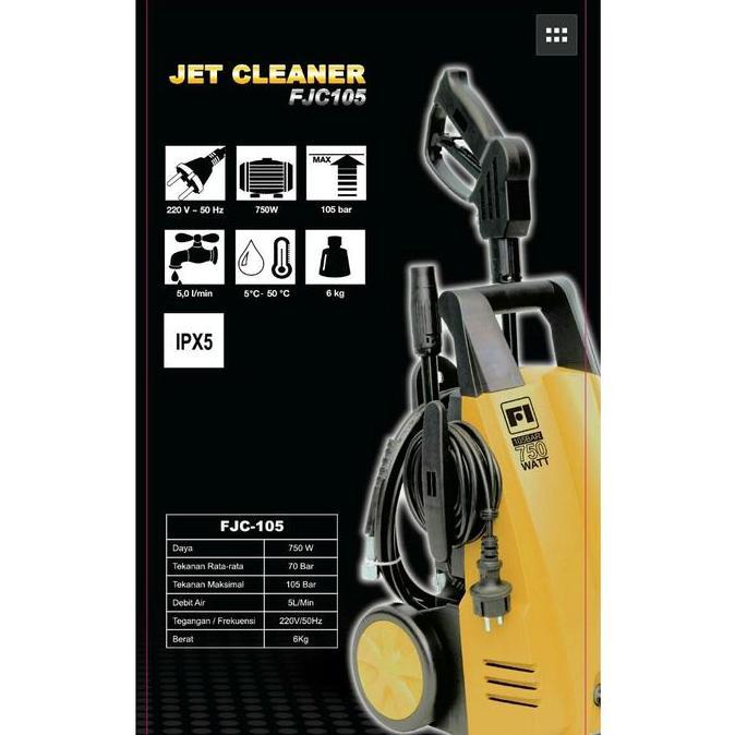 Firman FJC 105 jet cleaner pompa steam cuci mobil motor high pressure