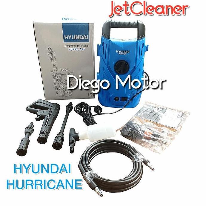 TERMURAH - HYUNDAI HURRICANE Mesin JetCleaner Listrik Cuci Mobil Motor Ac Dll