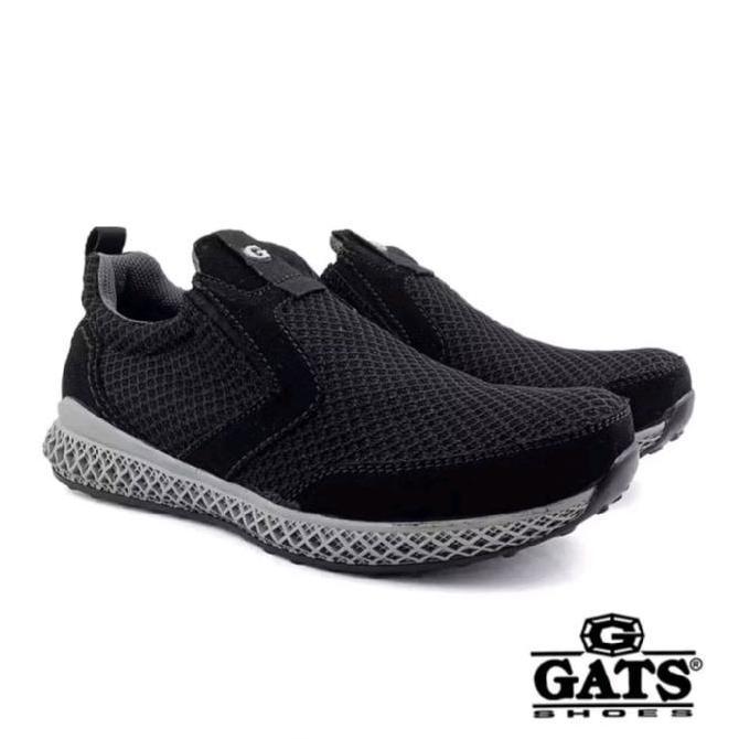 Slip On Pria Gats / Sepatu Casual Pria Gats Rn 1002 Biru / Sepatu Slip On Shoes