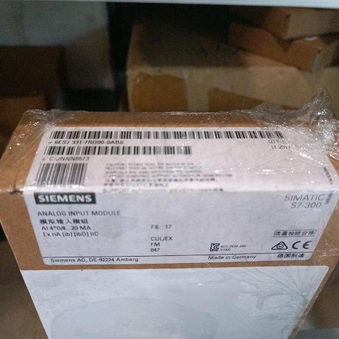 PLC SIEMENS SIEMENS 6ES7 331-7RD00-0AB0 PLC SIEMENS S7-300 Analog Input 4404 CVCU