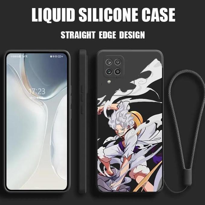 Case  untuk Samsung A22 M22 M32 LUFFY GEAR 5 Softcase TALI Silicone Gambar