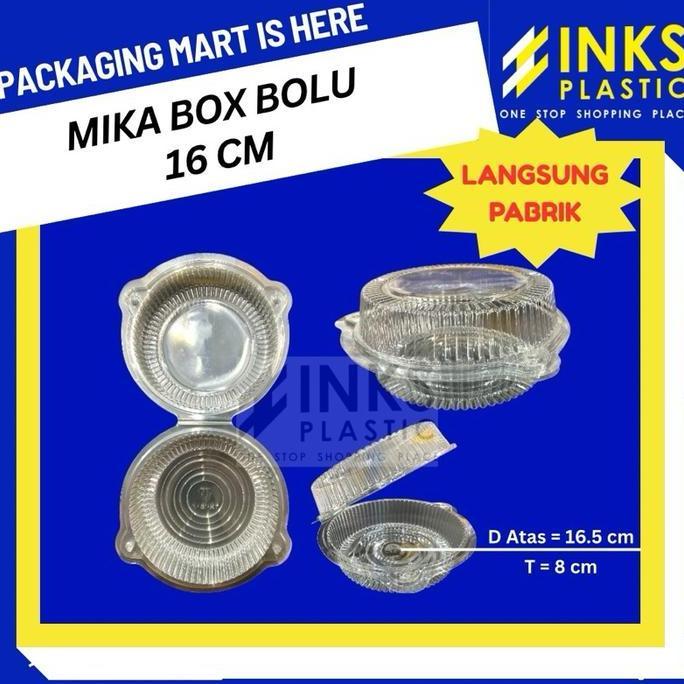 MIKA BOX BOLU 16 CM CHIFFON CAKE CIFON 16CM