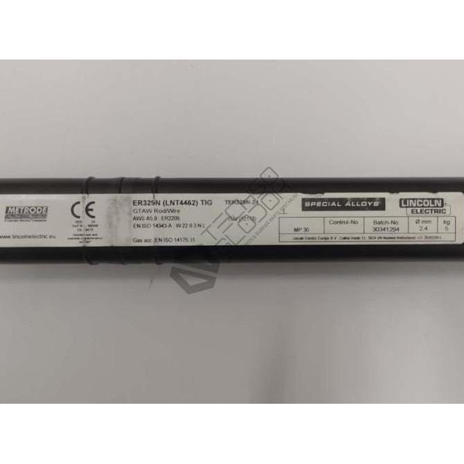 BEBAS ONGKIR - METRODE tig ER329N dia 2.4 mm kawat las DUPLEX ER2209 for 2205