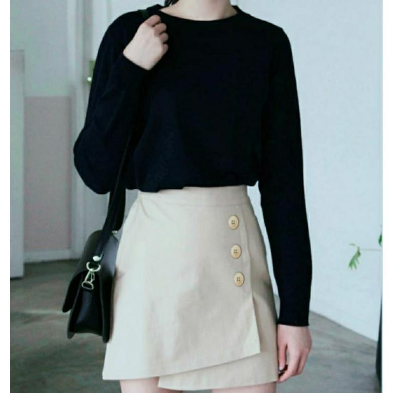 NEW DEALS KOREAN MINISKIRT ROK CELANA PENDEK WANITA | HOTPANTS CELANA ROK WANITA JUMBO