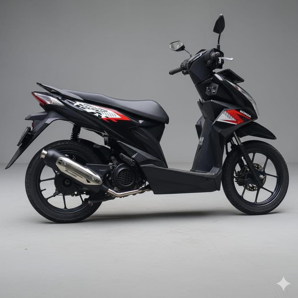 Murah  Knalpot Rb Racing Moncong Kenochi Untuk Beat Scoopy Vario Mio Sporty Mio Smile