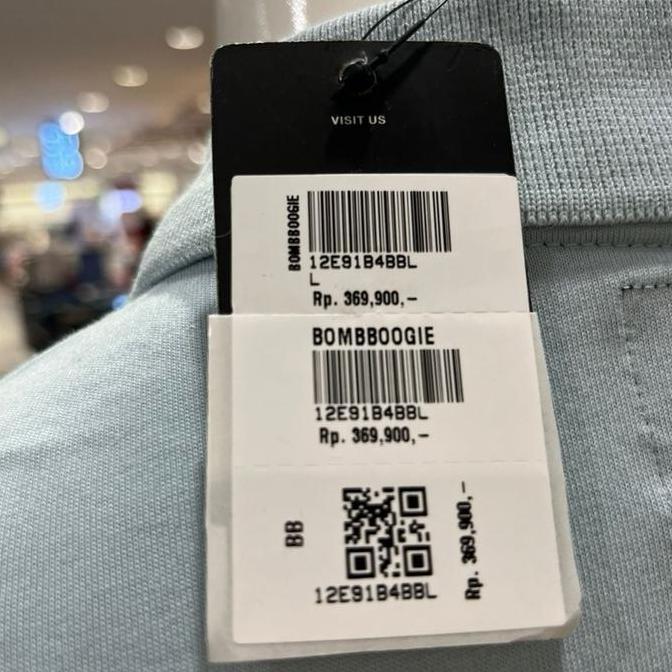 BOMBBOOGIE Polo Shirt Original Reguler Terbaru untuk Pria