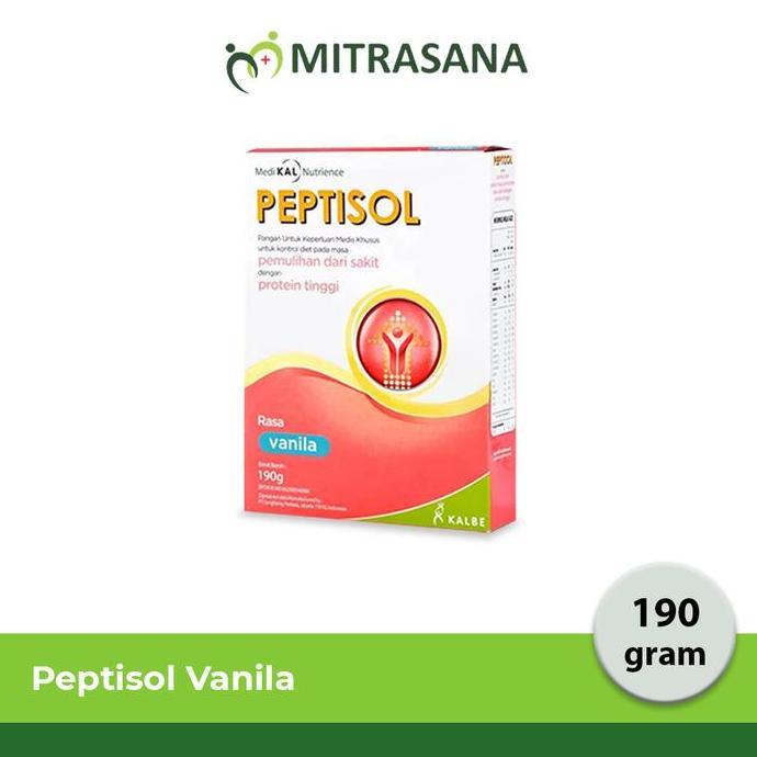Cod,Sajabisa- Peptisol Coklat/Vanilla (180Gr) - Nutrisi Untuk Masa Pemulihan