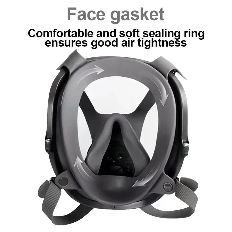 Full Face 6800 Gas Mask Spray Protective Mask Industrial Gas Mask Respirator New Type Gas Mask Forma