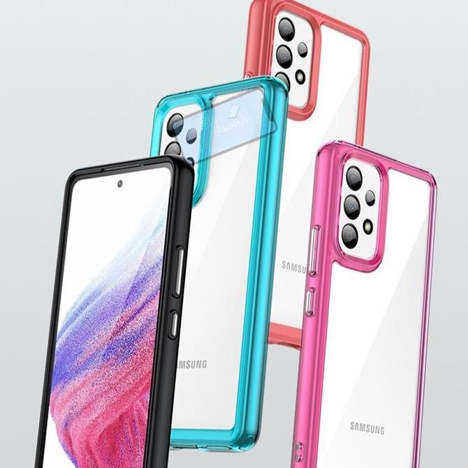 Samsung A33 Case Rugged Shield Original Elegant Colorful Crystal Clear