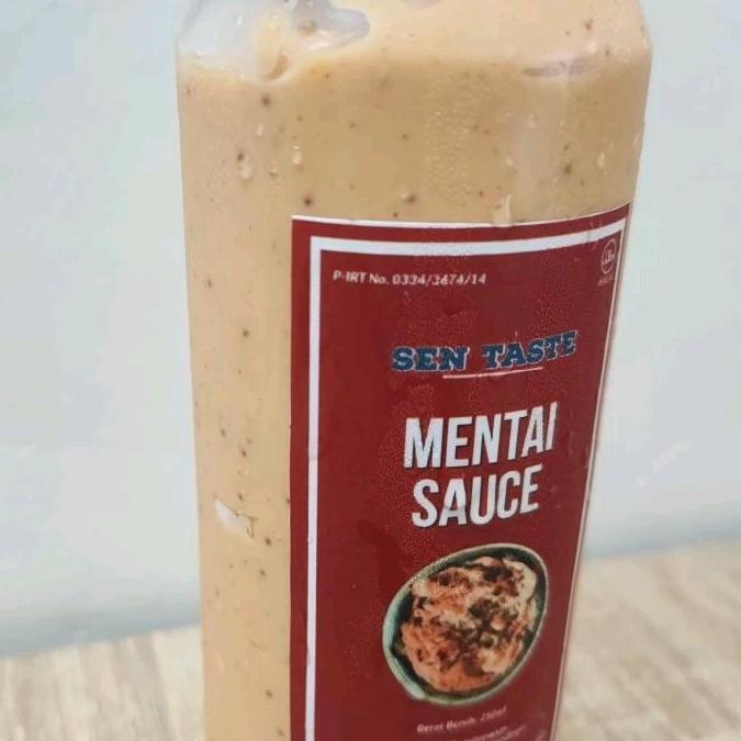Newstockkita- Mentai Sauce Sentaste 50Ml - Saus Mentaiko Saos Sushi Rice Tobiko