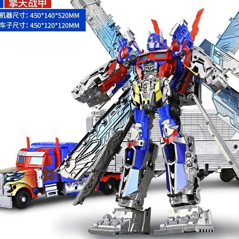Mainan Robot Deformation Optimus Prime Besar / Mainan Robot Robot Anak Bisa berubah jadi Mobil dan R
