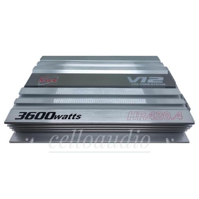 Power Amplifier 4 Channel Kick 420.4 Audio Mobil Car