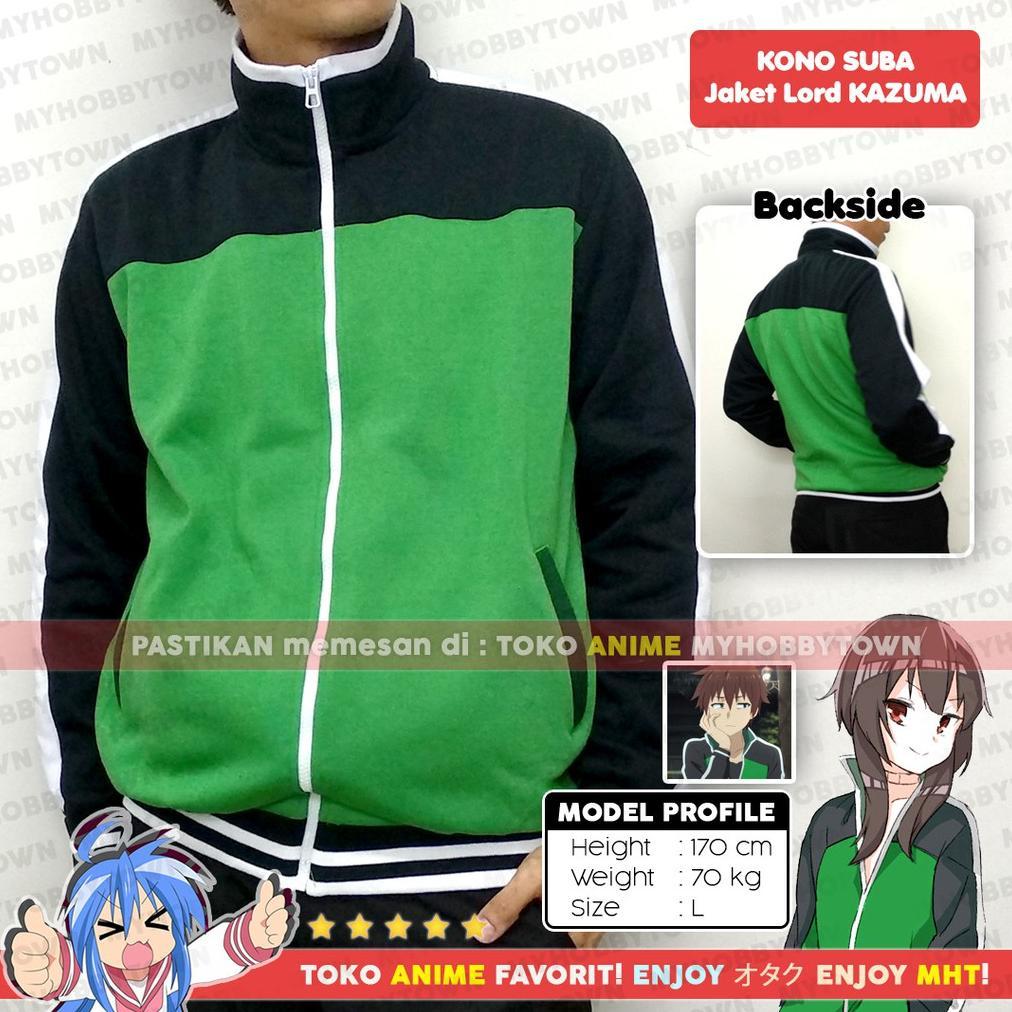 Cost Jaket Anime Konosuba Cosplay Lord Kazuma Satou
