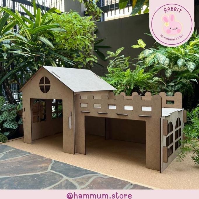 Rumah Kelinci R1 | Hideout Kelinci | Rumah Marmut | Rumah Kucing