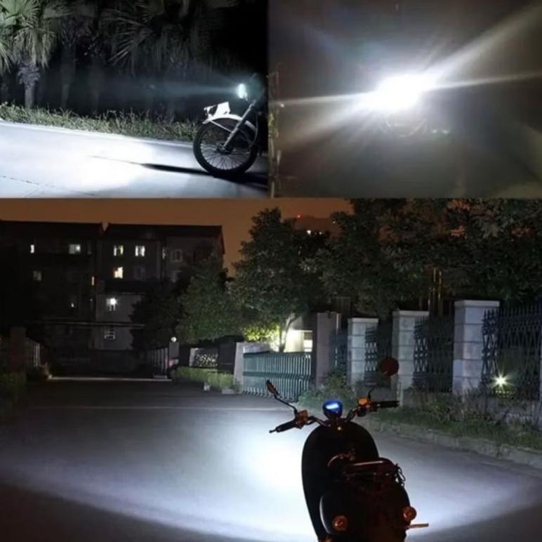 NEW LAMPU DEPAN LED MOTOR HONDA VARIO TECHNO ORIGINAL H6