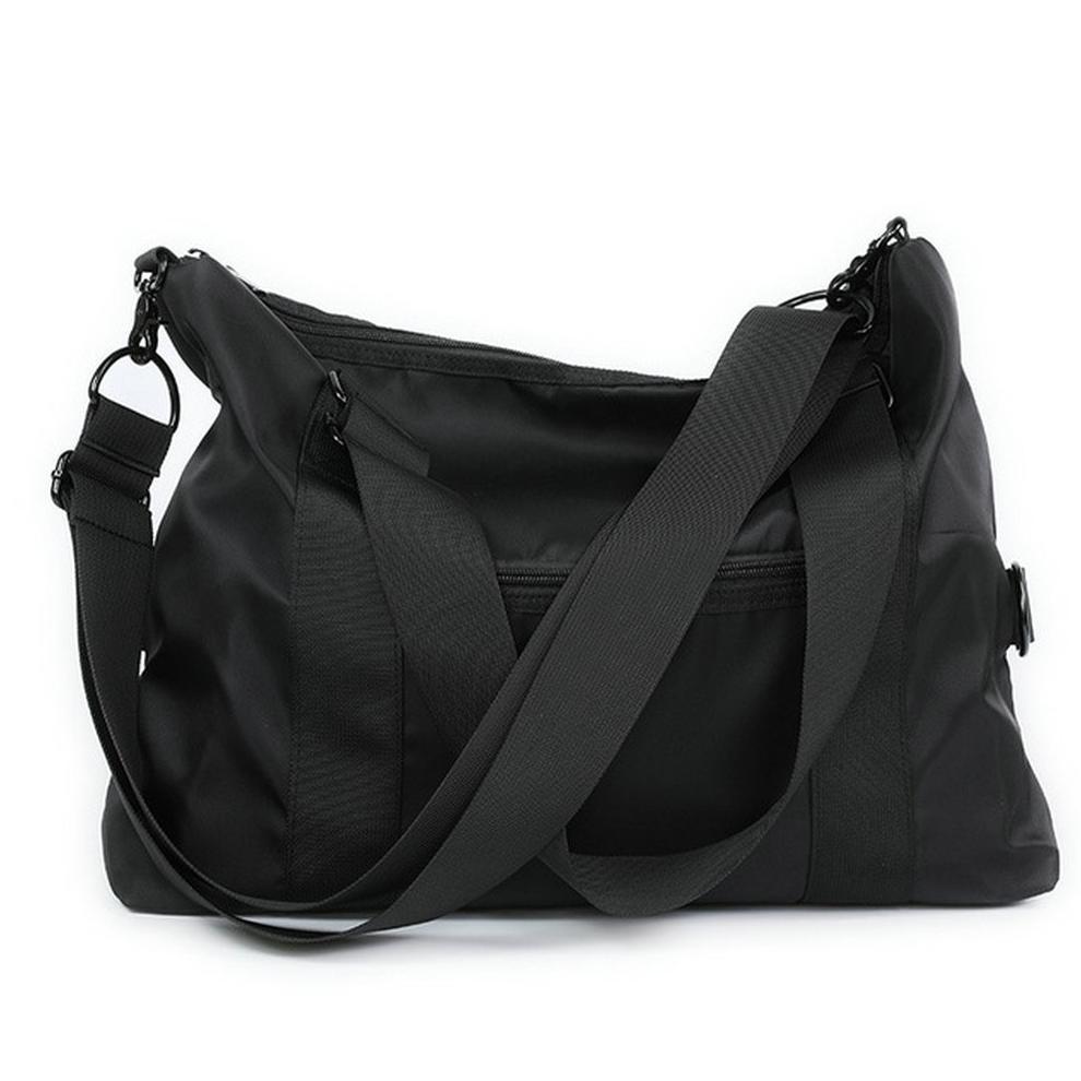 SmallLee Nylon Tas Berjalanan Tas Kemampuan Besar Tas Bagasi Kecil Tas Shoulder Kasual Tas Shoulder 