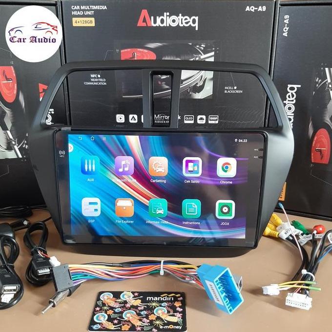 HEAD UNIT ANDROID SUZUKI SX4 / S-CROSS 2016 - 2 ANDROID 9 INCH AUDIOTEQ RAM 4/128 GB - NFC - INCELL 