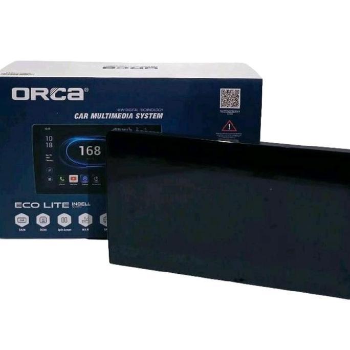 HEAD UNIT TAPE TV MOBIL ANDROID MERK ORCA SKELETON DHD UNTUK TOYOTA NEW YARIS & NEW VIOS 2014-2017 L