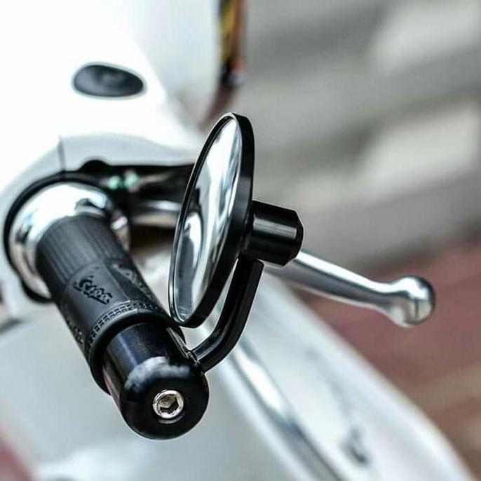 Bar end mirror / Spion Jalu / Spion Vespa matic Sprint primavera gts