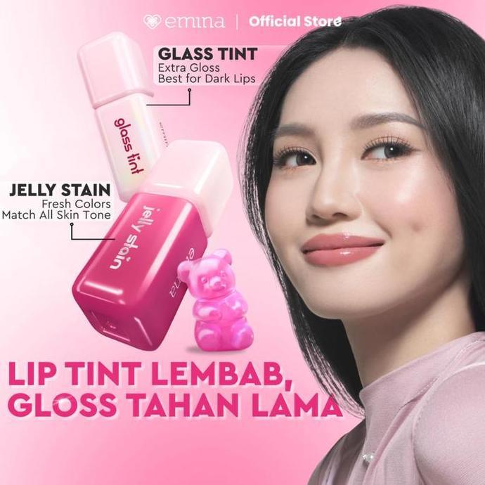 Makeyou- Emina Eid Glow Vibes Bundle Lebaran- Paket Make Up 2In1 Cushion, Lip Tint, Moisturizer, Ton