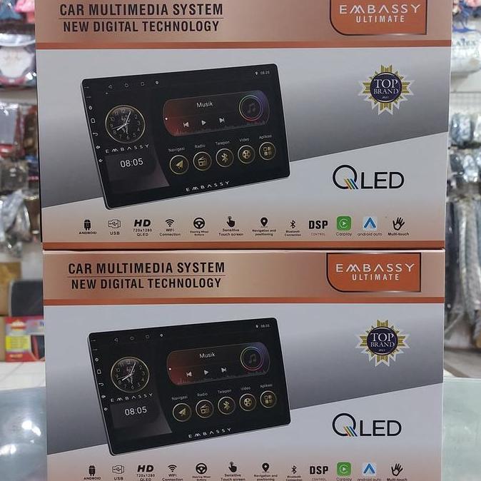 Android Embassy 9 inch 2/32 / head unit tv double din deckless embassy