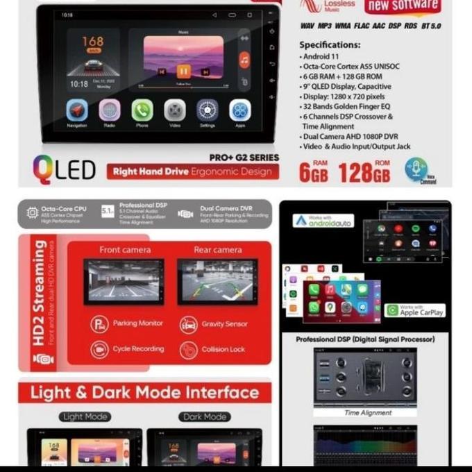 ANDROID ORCA PRO+ ADR-9988 RAM 6/128 NEW (10 inch )