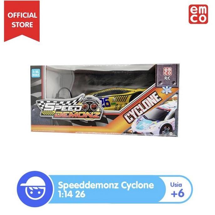Mainan Mobil EMCO Speed Demonz Cyclone