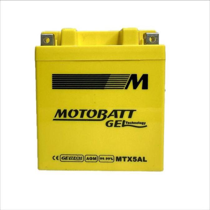 Aki Motor Yamaha Jupiter MX 250 Lama Motobatt MTX5AL Aki Kering
