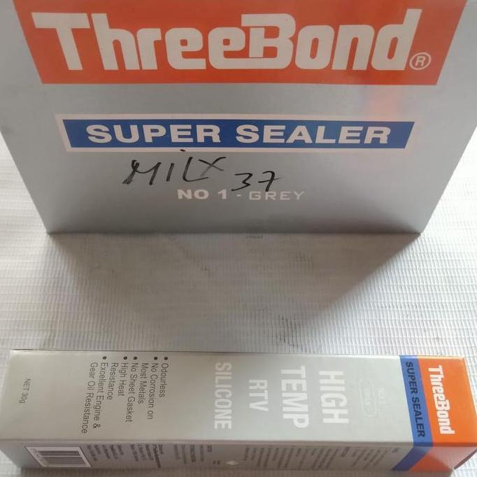 Sealer Sealant Lem Silikon Silicone Rtv Tribon Threebond Abu Abu 30 Gr
