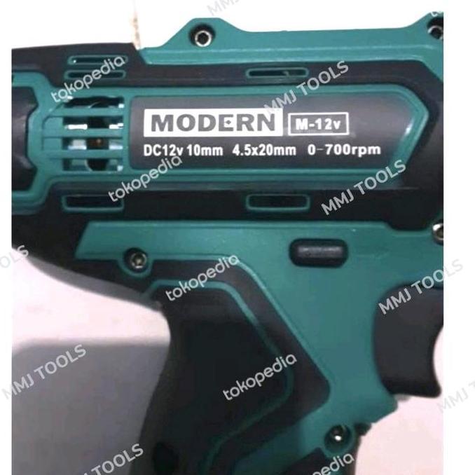 Mesin bor cordless MODERN M12 - Mesin Bor charge MODERN M12