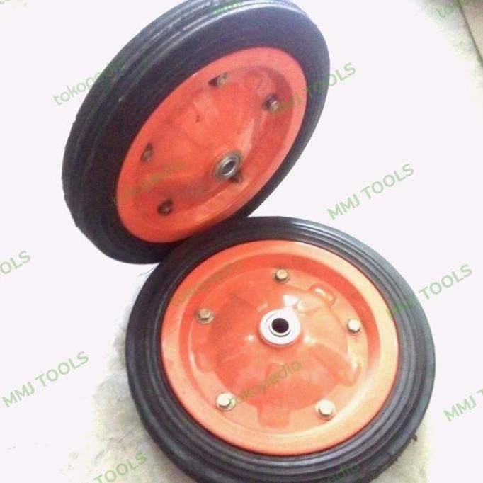 Roda gerobak pasir ban MATI - Roda gerobak pasir ban buntu/tanpa angin