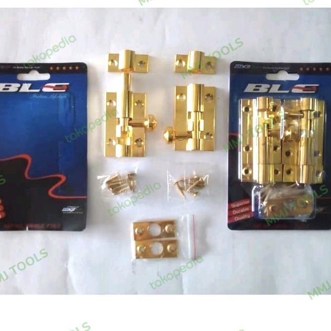 Grendel babet BELLUCI 2" (harga/2 pcs)  - Slot jendela BELLUCI - Slot BELLUCI