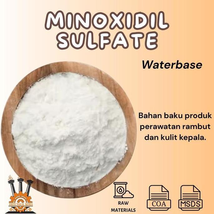 Ready 15Gr Minoxidil Sulfate Waterbase Haircare Active Ingredient Cosmetic Grade